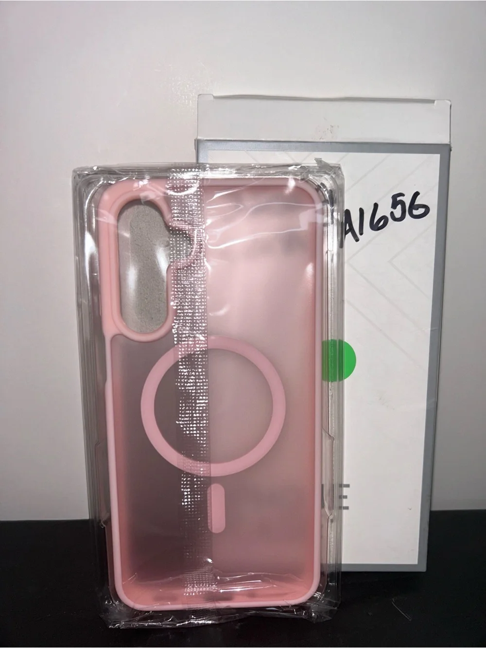 Pink Phone Case with MagSafe Compatibility - for Samsung Galaxy A16